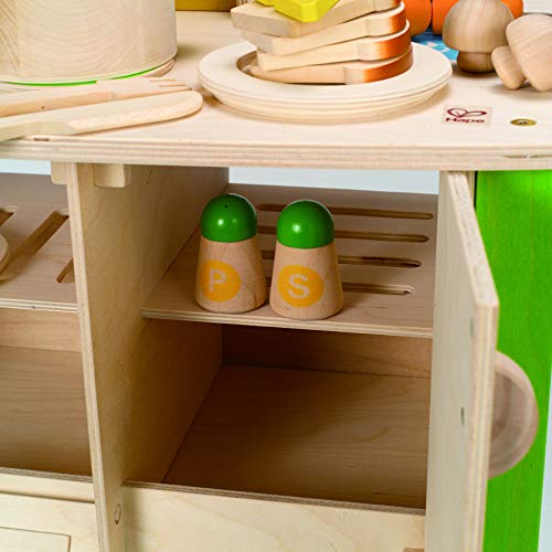 Hape My Creative Cookery Club Kid's Wooden Play Kitchen #TOP7