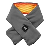 Fonction de chauffage adaptable : écharpe chauffante en polaire pour femme offrant un confort thermique spécifique avec des options de chaleur à 3 niveaux, réglable sans problème via une banque d'alimentation ou USB ; la compatibilité à double scénario et le contrôle pratique en un clic conviennent à divers environnements tels que les aventures en plein air ou une utilisation en intérieur