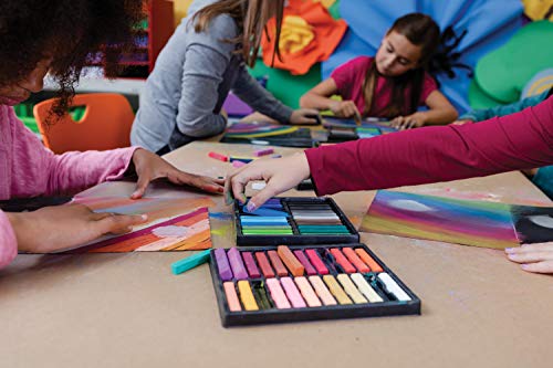 Creativity Street CK-9748 Square Artist Pastels, 48 colors (Colors may vary), 2.38" x 0.38" x 0.38", 48 Pieces