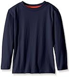 Scout + Ro Boys' Long-Sleeve Solid Crew-Neck T-Shirt