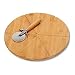 Produktbild Kesper |Pizza-Teller mit Pizza-Schneider, Material: FSC®-zertifizierter Bambus, Maße: ø 32 cm, Stärke: 1.5 cm, Farbe: Braun | 58462