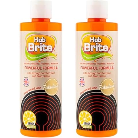 Hob Brite Hob Cleaner with Degreaser Sponge Cover