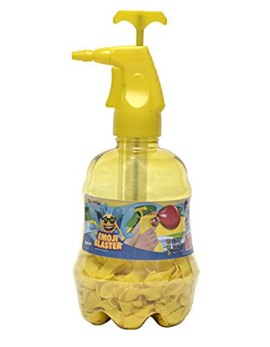 Water/Air Balloon Pumping Station Emoji Blaster - 500 Balloons Water Filler Balloon Pump Kit- Summer Outdoor Backyard Fun Activity For Kids #TOP20