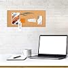 Aitakatta 17x8 Cork Board Tiles Bulletin Board, 1/4" Thick Self-Adhesive Cork Boards for Walls, Cork Tiles Vision Board for Home, Office, School, Bulletin Board Decorations(6mm,8pc) #3