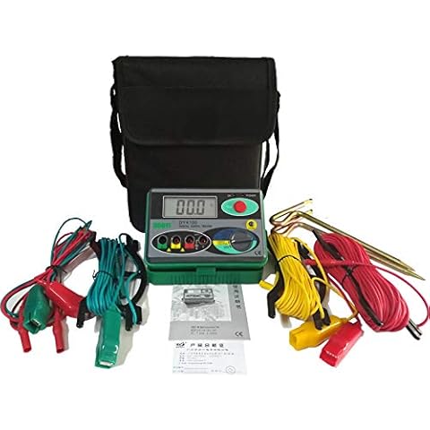 Isolationswiderstand, digital, für den Boden, DCV ACV, 0 - 2000 Ohm, Meter Cover
