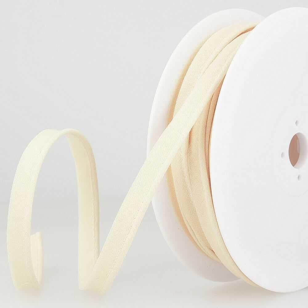 2mm Flanged Piping Cord 899D, 050 Dark Cream, 2 Metres