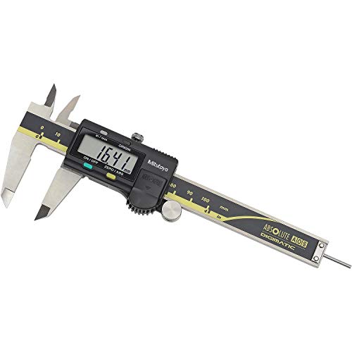 Mitutoyo 500-195-30 Advanced Onsite Sensor Absolute Scale Digital Caliper, 0-4" Range, Stainless Steel #TOP2