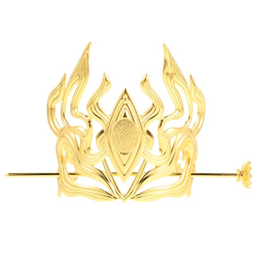 SOIMISS Chinese Hair Pin Hanfu Headdress Hair Stick Crown for Men Lightweight Metal Clip Vintage...