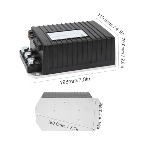 Acouto Car Motor Controller 1266A-5201 1510-5201 1510A-5251 DC Motor Control Unit with Adapter Cable for Cart Small Utility Vehicles Car Parts