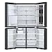 LG InstaView™ American Fridge Freezer - Essence Black Steel - E Rated