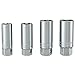 Craftsman 3/8 in. Drive Metric and SAE 6 Point Standard Spark Plug Socket Set, 4 Piece Set (CMMT34504)