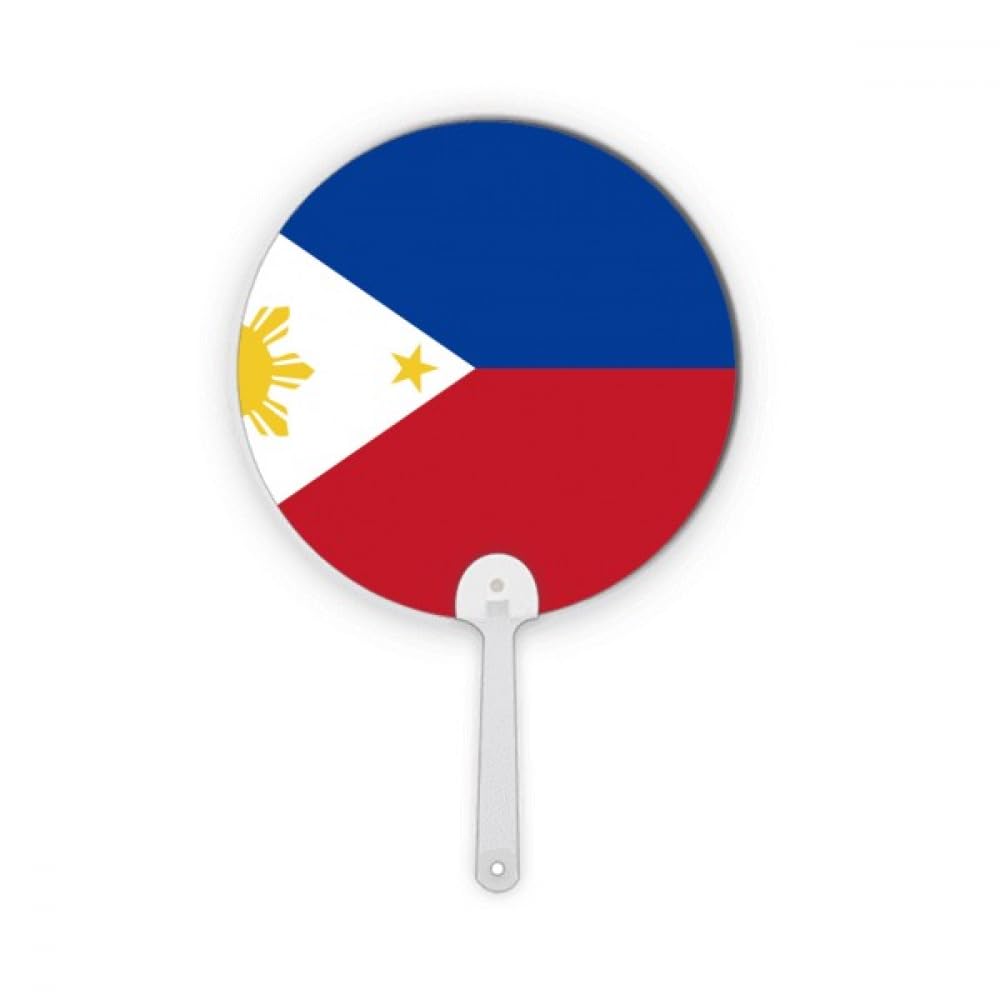 Drapeau des Philippines rond en plastique pour décoration de table