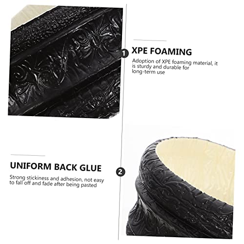 Hemobllo 4 Pcs linha da cintura do adesivo de parede adesivo de parede decorativo Adesivo decorativo