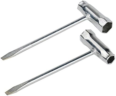 HIFROM (Pack of 2 Replacement Combination Screwdriver and Wrench Chain Saw Scrench 13mm x 19mm 13-by-19 mm Bar T-Wrench Spanner Tool Replacement for Stihl Chainsaw