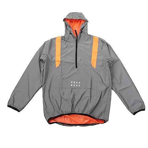 Jaqueta de Ciclismo Masculina, Blusão Masculino Respirável Refletivo para Esportes (L)