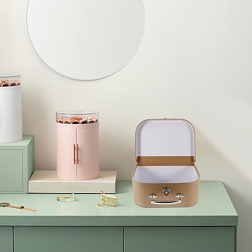 Boîte de rangement en carton avec couvercle pour ranger la maison