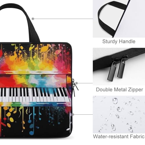 Housse de protection clavier de piano et note pour ordinateur - 4