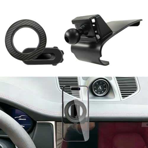 Car Phone Holder Mount for Porsche Macan 2015-2026 and Cayenne 2019-2023