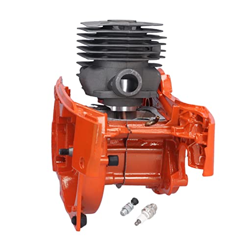 Motor de Pistão de Cárter de Cilindro de 52 Mm para Husqvarna 362 365 371 372 Peças de Reposição de
