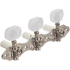 Schaller® »CLASSIC HAUSER ACRYLIC« Set de Mécaniques pour guitare classique – Couleur: Nickel - Les Beatles, Paul McCartney, John Lennon, RIngo Starr, George Harrison