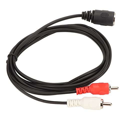 Cable Giradiscos 5 Pin DIN a Audio Doble con Refuerzo 1.5m miniatura 1