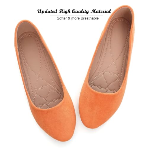 Image of SAILING LU Casual Shoes for Women Dressy Ballet Flats