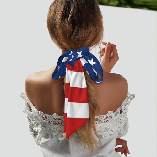 FYQZVI Purse Scarf Handbags For Women Scarfs Bags Band Hair Neck Scarves Silky Long Thin Satin Headscarf Fashion - Image 6