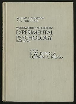 Paperback Woodworth & Schlosberg's Experimental Psychology Book