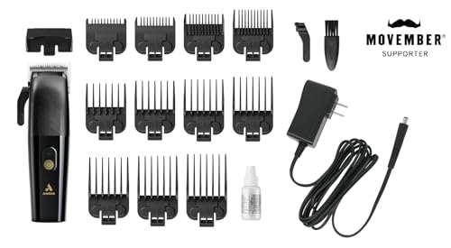 Andis Envy II Cordless Clipper, Professional Lithium-ion Electric Beard & Hair Clipper, Phaze Blade, Cordless, Black - image 2