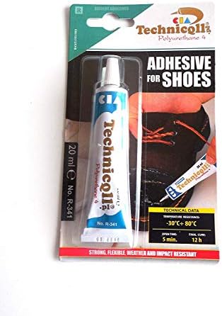 2 X Strong Adhesive Glue for Shoes Leather Rubber Felt Nylon Leatherette Fabrics 20ml New