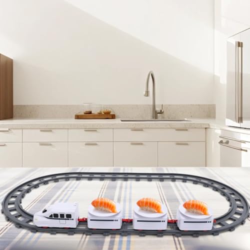 Train à sushis rotatif électrique : la solution ludique pour les repas difficiles des enfants - 2