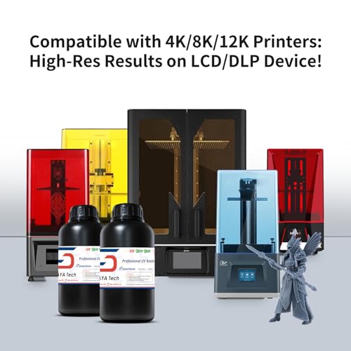 Siraya Tech Tenacious Easy Grau 3D-Druckerharz, Flexibles 405 nm UV-härtendes Harz mit hoher Schlagfestigkeit und hoher Zähigkeit 1 kg