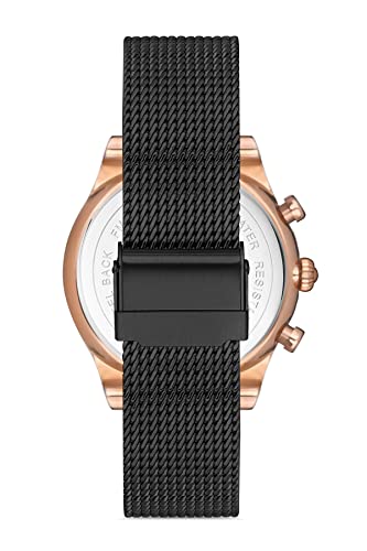 Image of Ferro Pisa Analog Black Dial Men's Watch-FM11912C-R