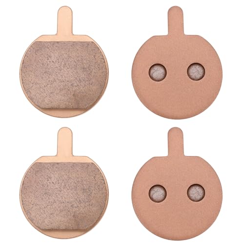 AS Axis Spindleon 2 Pair Sintered Metal Disc Brake Pads Set Compatible with Rolektro E-Joy 20 45 Electric Scooter Front Rear Brake Replacement