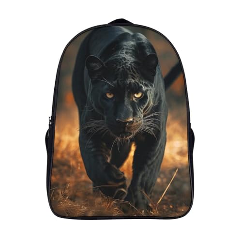 Mochila Black Panther infantil impermeable ideal como regalo de cumpleaños y Navidad