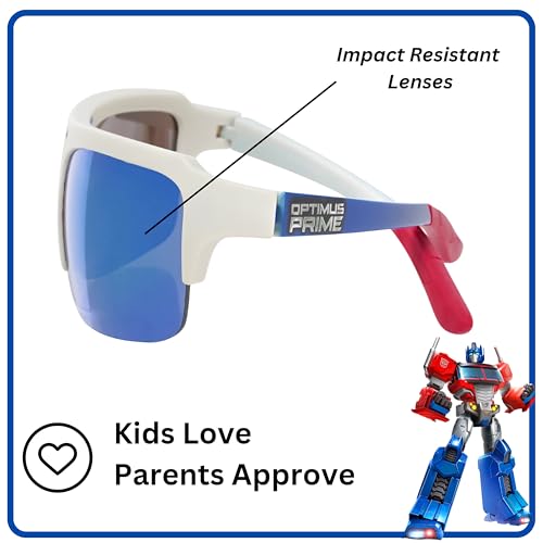 ARKAID Official Transformers Sunglasses for Kids | Optimus Prime | UV 400 | One Size Fits Most Kids4