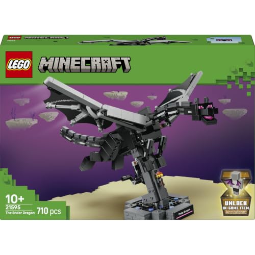 LEGO Minecraft Der Enderdrache 21595 | Interaktives Spielzeug ab 10 Jahren für...
