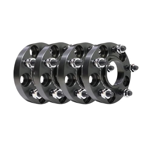 4 5x108 63.4 M14*1.5 Ή Geely Monjaro tWv[g T6-7075 zC[Xy[T[ A~nuChA_v^[(4pcs 30mm-BK)