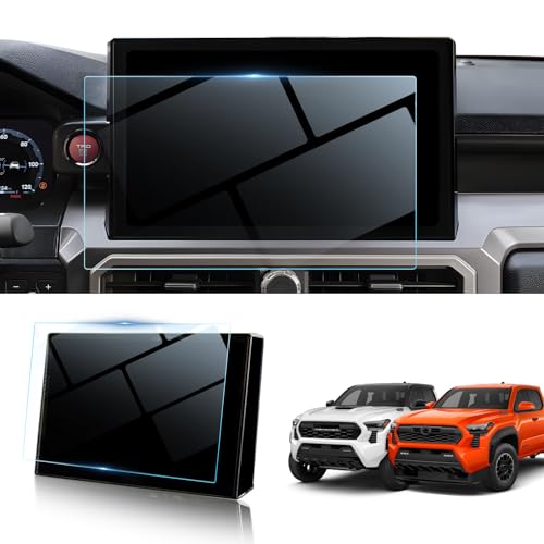 BIBIBO compatible with 2024 2025 2026 Toyota Tacoma Screen Protector 2024 2025 2026 Toyota Tacoma (Limited/Trailhunter/TRD Pro/TRD Sport/TRD Off-Road) 14" Tempered Glass Protective Film [Anti Scratch Ultra-Clear] by BIBIBO - Used condition - US$11.16