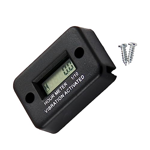 Tacómetro y temporizador LCD para motocicleta ideal para viajes bajo la lluvia