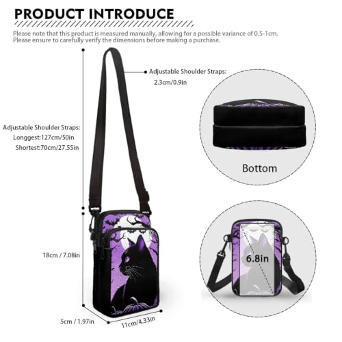 Image of Xpyiqun Small Crossbody Bag Women Phone Purses Sling Shoulder Handbag Cross Body Pouch Wallet Bags