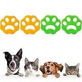 ❤ Material de silicona: la lavadora a prueba de pelo para mascotas está hecha de un material de silicona muy suave, que no daña la ropa, es muy pegajoso, es fácil agarrar el pelo y el pelo del perro o gato y sacarlo de la ropa, el pelo y el polvo. y escombros, para que la ropa se pueda limpiar a fondo.