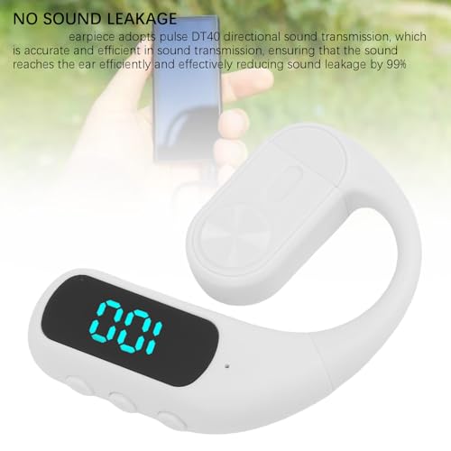 Auricular inalámbrico Bluetooth 5.5 in-ear Bewinner blanco miniatura 6