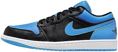 blue nike jordan 1 low