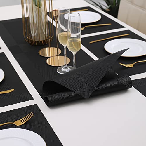 Image of HOKIPO Set of 6 Dinner Mats with Runner (AR4258)