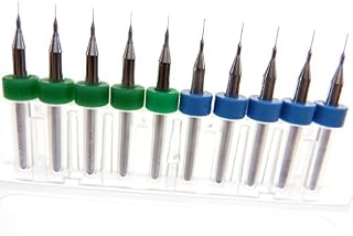 10pc Micro Drill Bits .10mm and .20mm (5 Each) Modeling Tools Japanese Made