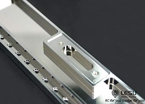 Lesu Metal Front Bumper for Tmy King Gl Rc 1/14 Tractor Truck Car DIY