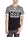 Southpole Men's Short Sleeve T-Shirt Marled Cut and Sewn with Prints