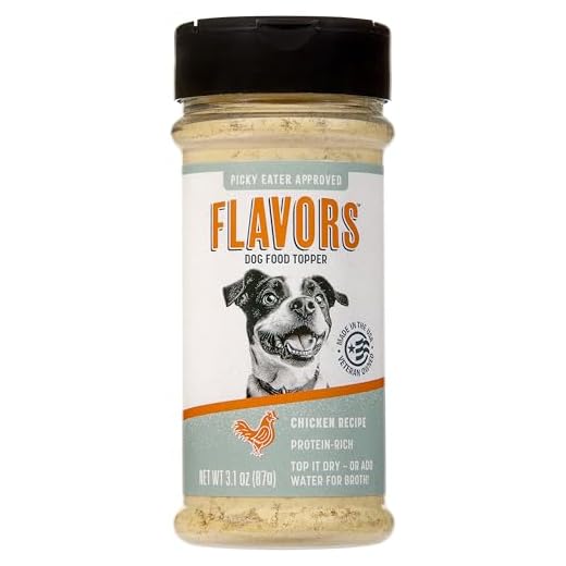 BEAUMONT BASICS Flavors Food Topper for Dogs, Chicken Recipe, 3.1-Ounce