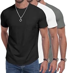 3 Pack-black, White, Dark Gray